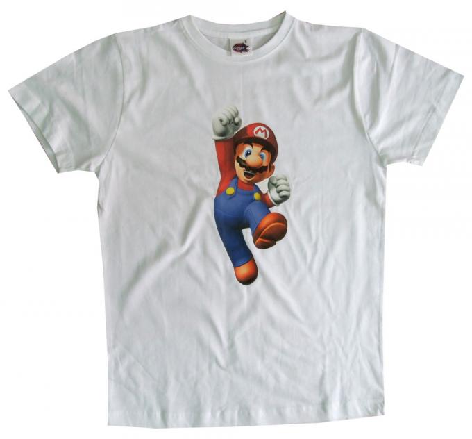 Camiseta Chica Super Mario Bros salto