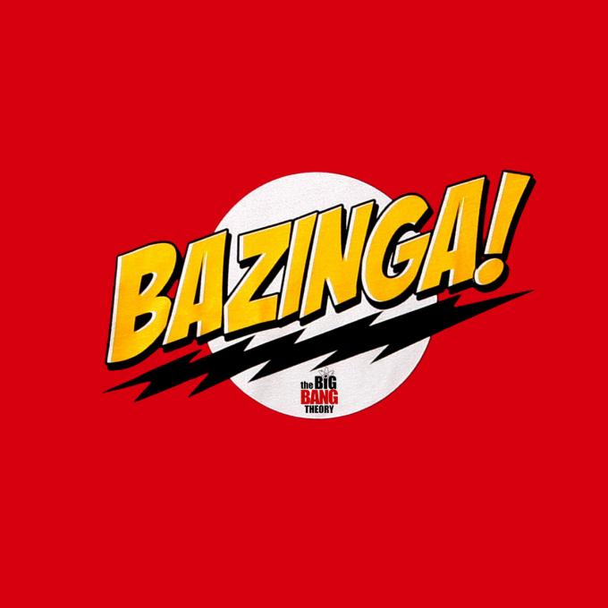 Camiseta Chica The Big Bang Theory. Bazinga!