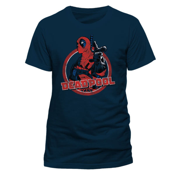 Camiseta Deadpool 2. Gun Finger