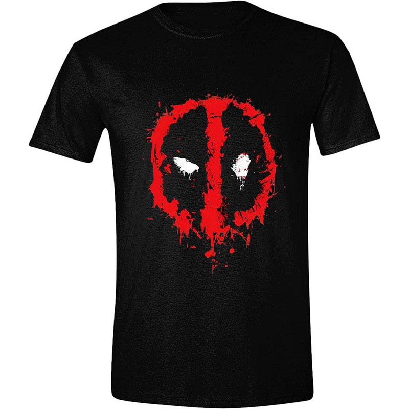 Camiseta Deadpool Splatter Logo