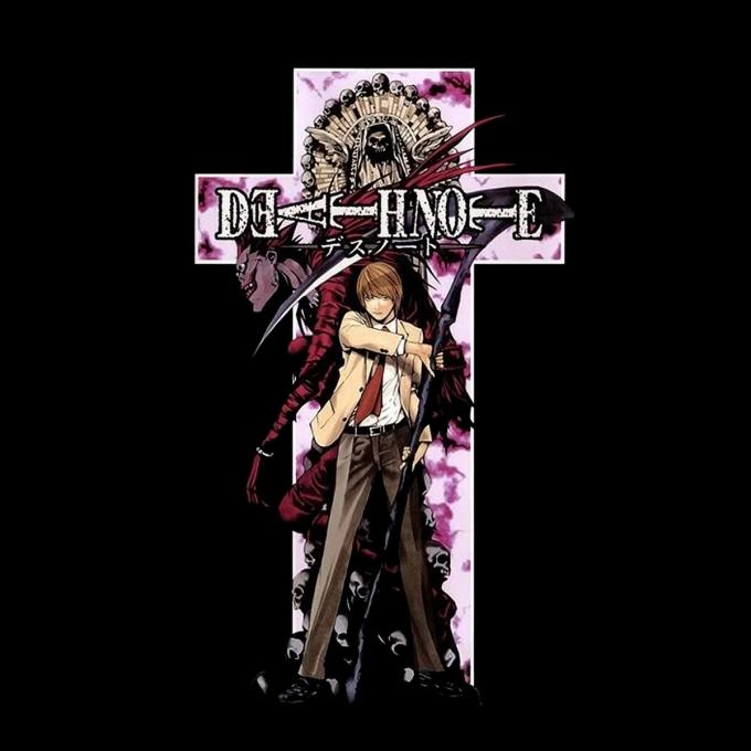 Camiseta Death Note. Cruz