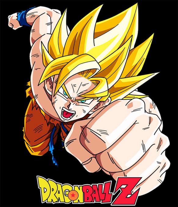 Camiseta Dragon Ball Z. Goku puño