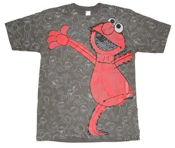 Camiseta Elmo Mil. Barrio Sésamo