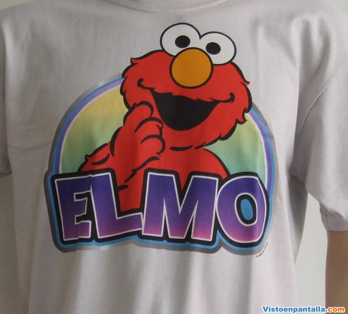 Camiseta Elmo Sonrisa. Barrio Sésamo