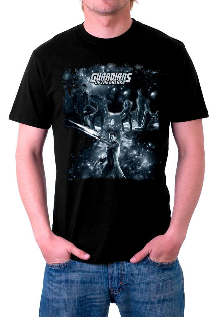 Camiseta Guardianes de la Galaxia personajes