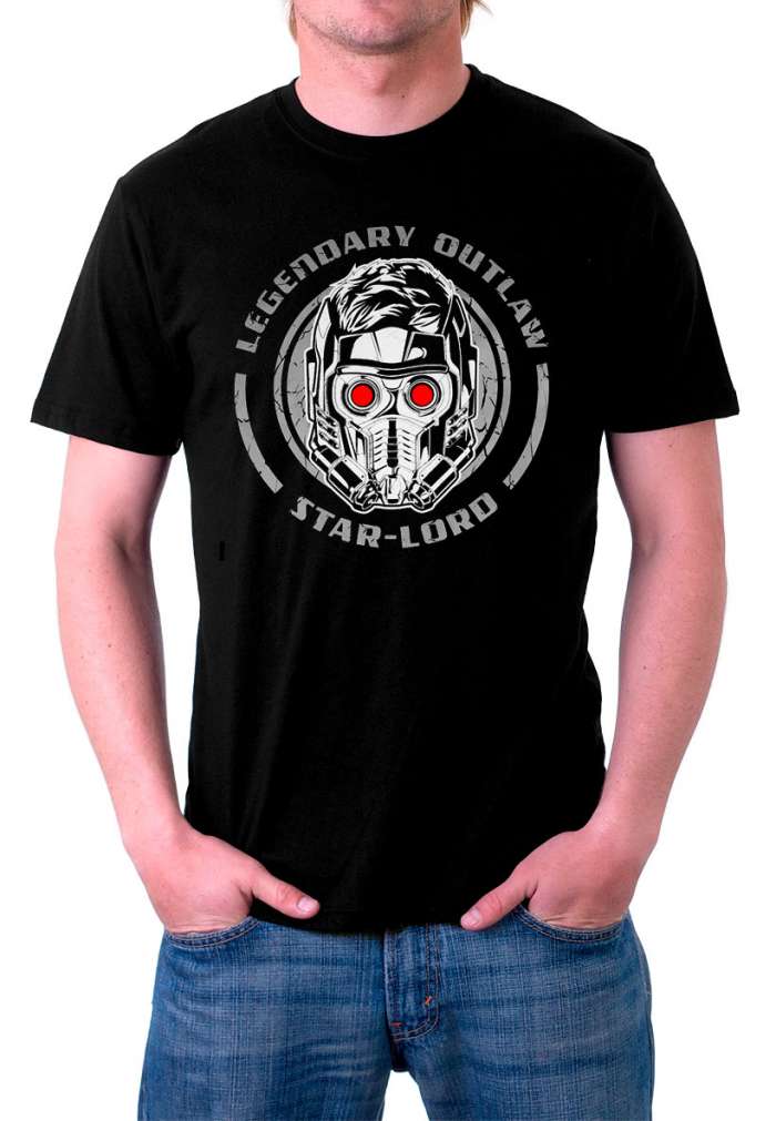 Camiseta Guardianes de la Galaxia. Legendary Outlaw