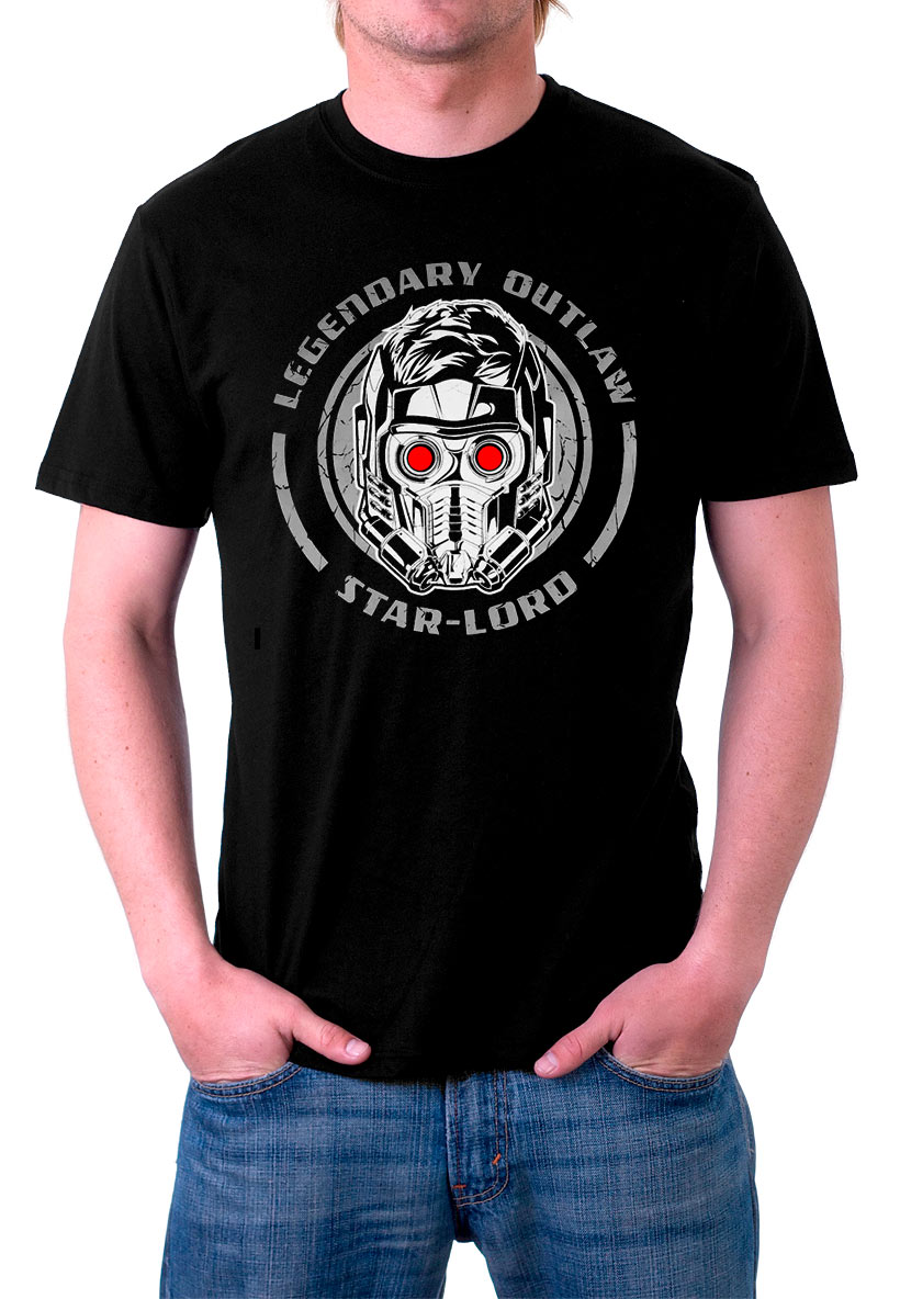 Camiseta Guardianes de la Galaxia. Legendary Outlaw