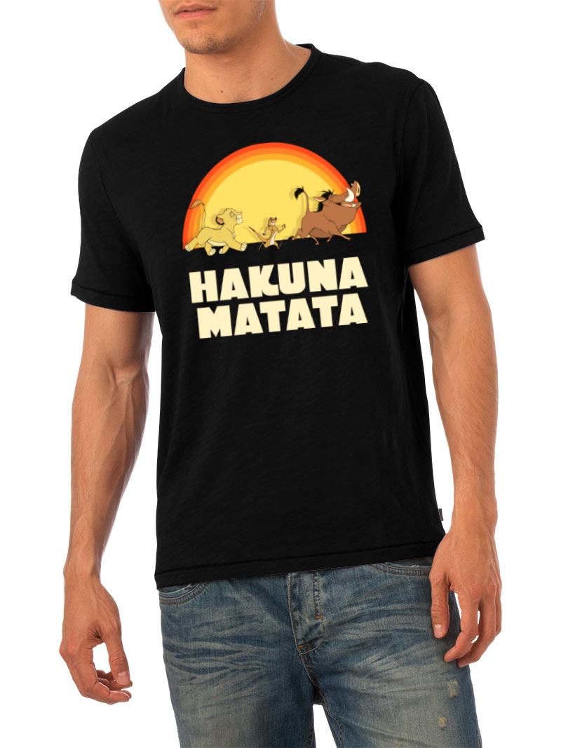 Camiseta Hakuna Matata. El Rey León. Modelo 1