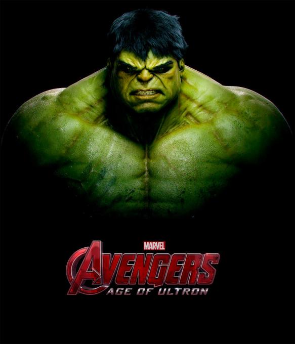 Camiseta Hulk furioso. Los Vengadores: la era de Ultrón. Marvel Cómics