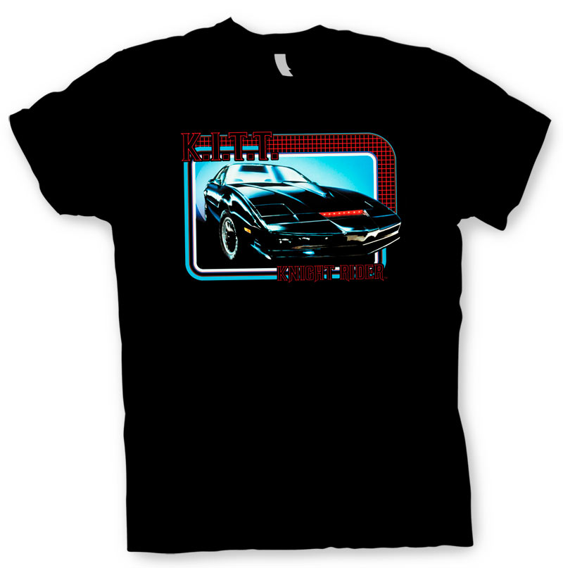 Camiseta K.I.T.T. Knight Rider. El Coche Fantástico