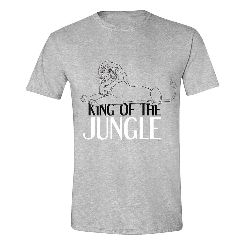 Camiseta King of the Jungle. El rey león