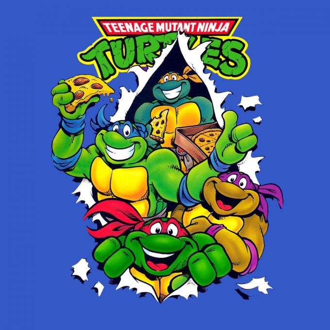Camiseta Las Tortugas Ninja. Turtles Pizza