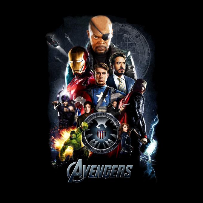 Camiseta Los Vengadores (The Avengers). Logistic Division