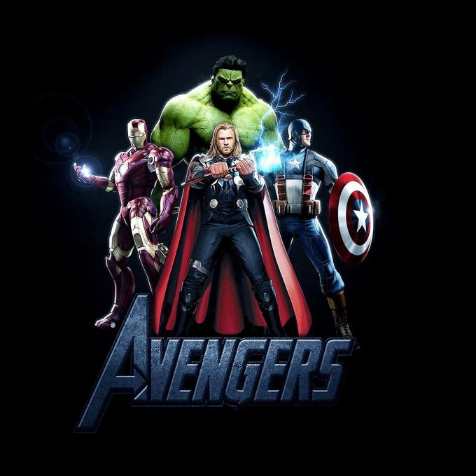 Camiseta Los Vengadores (The Avengers). Personajes