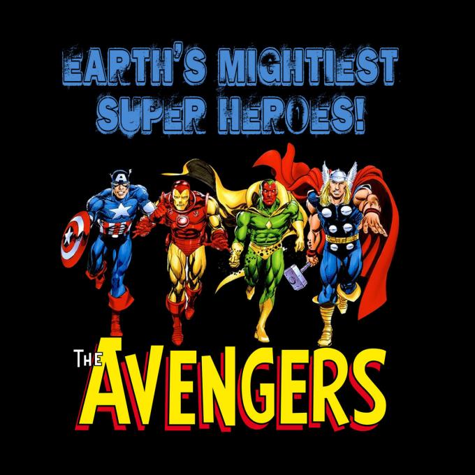 Camiseta Los Vengadores (The Avengers). Súper héroes cómic