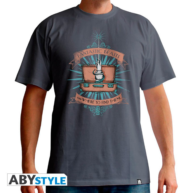 Camiseta Maletín Newt Scamander. Animales fantásticos y donde encontrarlos