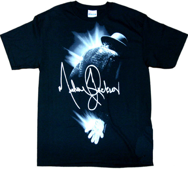 Camiseta Michael Jackson. Guante