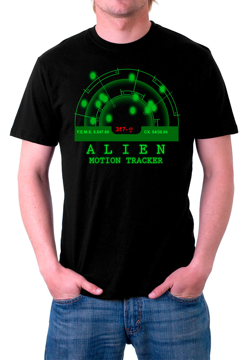 Camiseta Motion Tracker. Alien