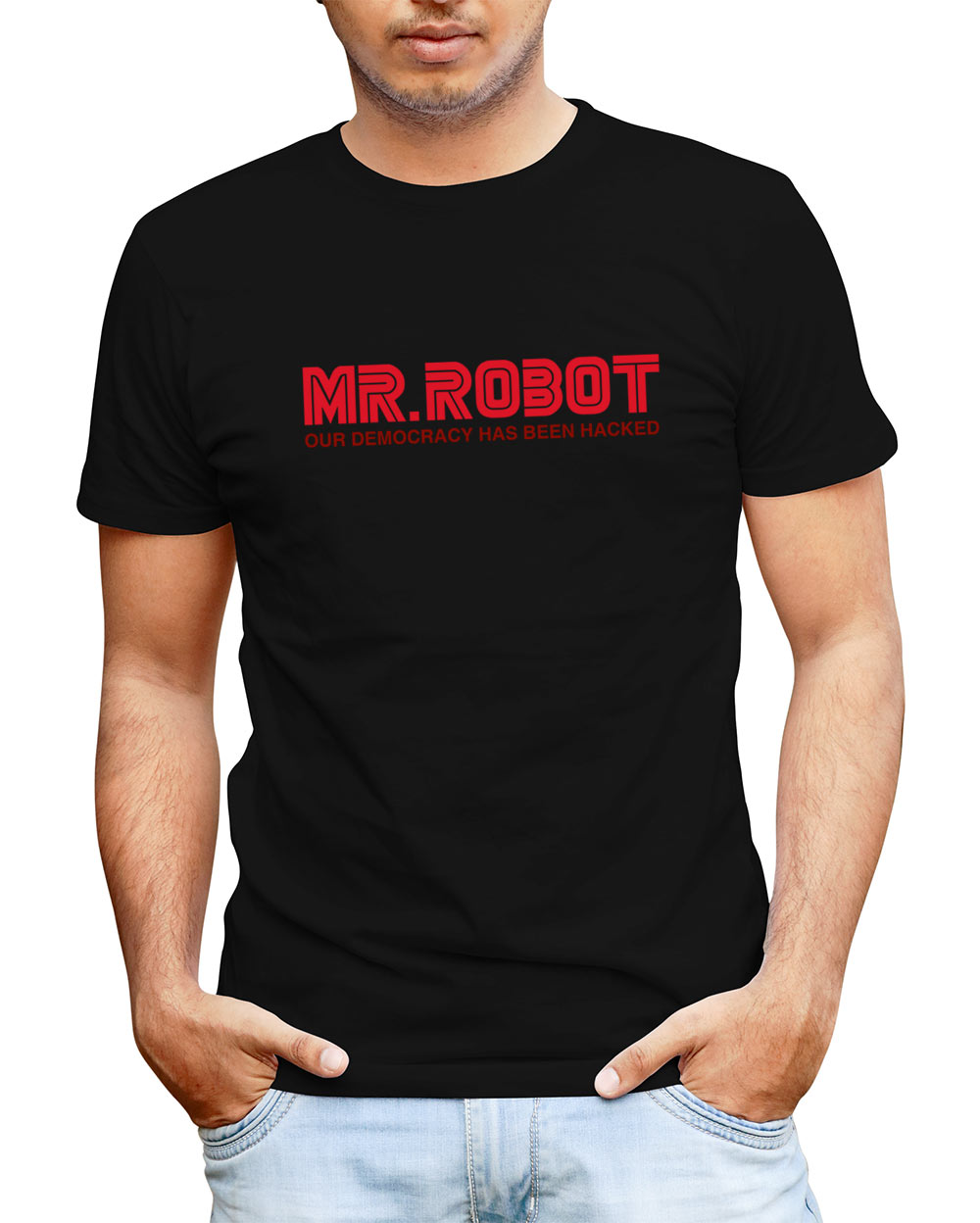 Camiseta Mr. Robot logo