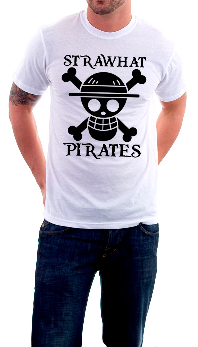Camiseta One Piece Strawhat Pirates