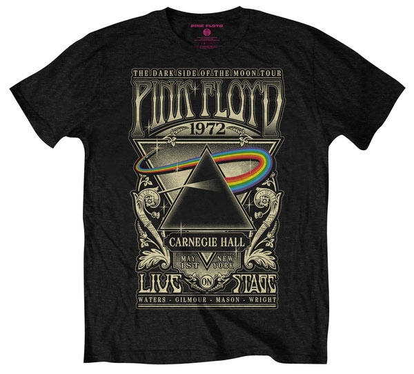 Camiseta Pink Floyd. Carnegie Hall