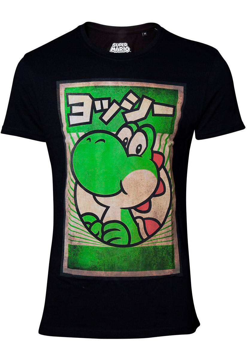 Camiseta Poster Inspired Yoshi. Super Mario Bros