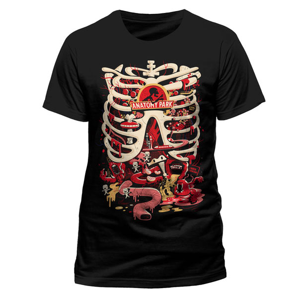 Camiseta Rick y Morty. Anatomy