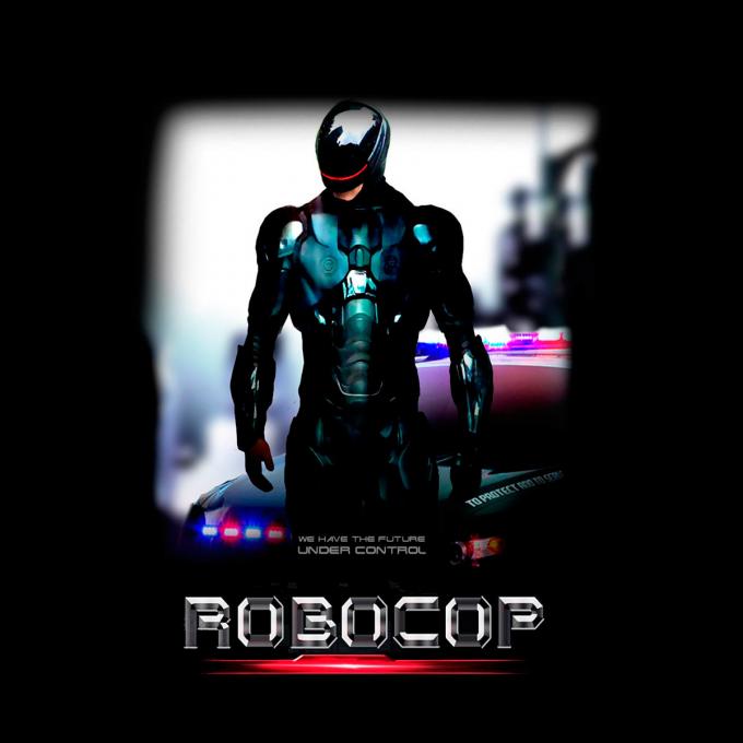 Camiseta Robocop 2014. Póster