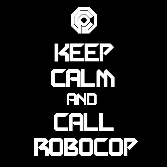 Camiseta Robocop. Keep Calm
