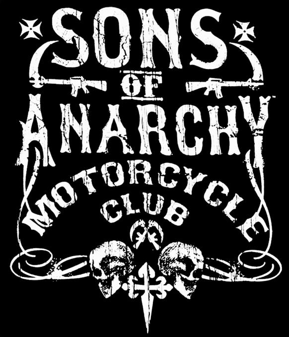 Camiseta Sons of Anarchy. Motorcycle club logo