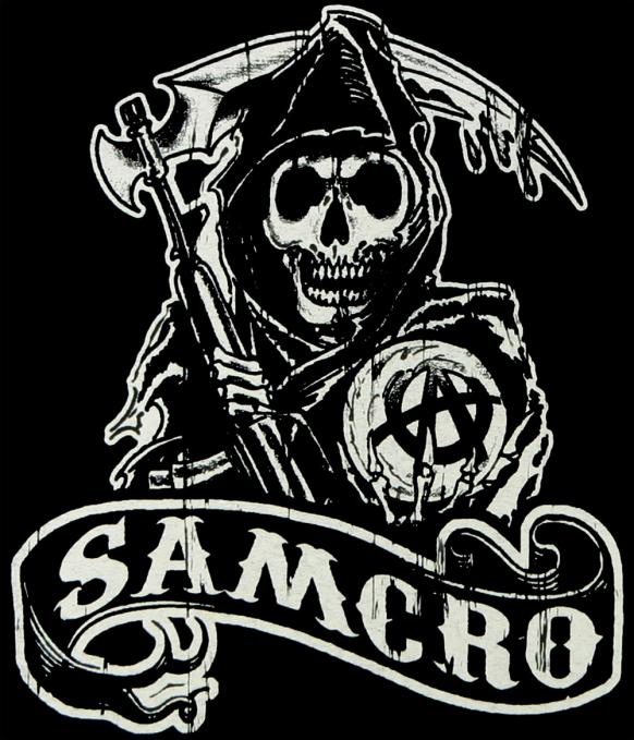 Camiseta Sons of Anarchy. Samcro. Modelo 2