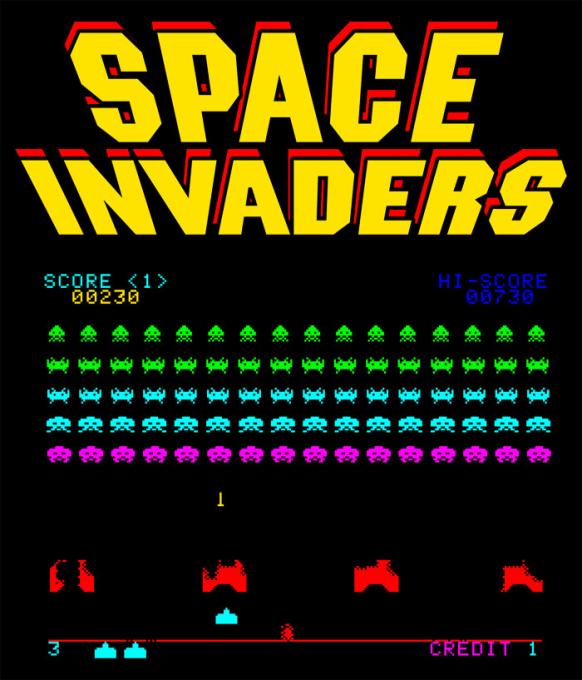 Camiseta Space Invaders. Invasión Alien