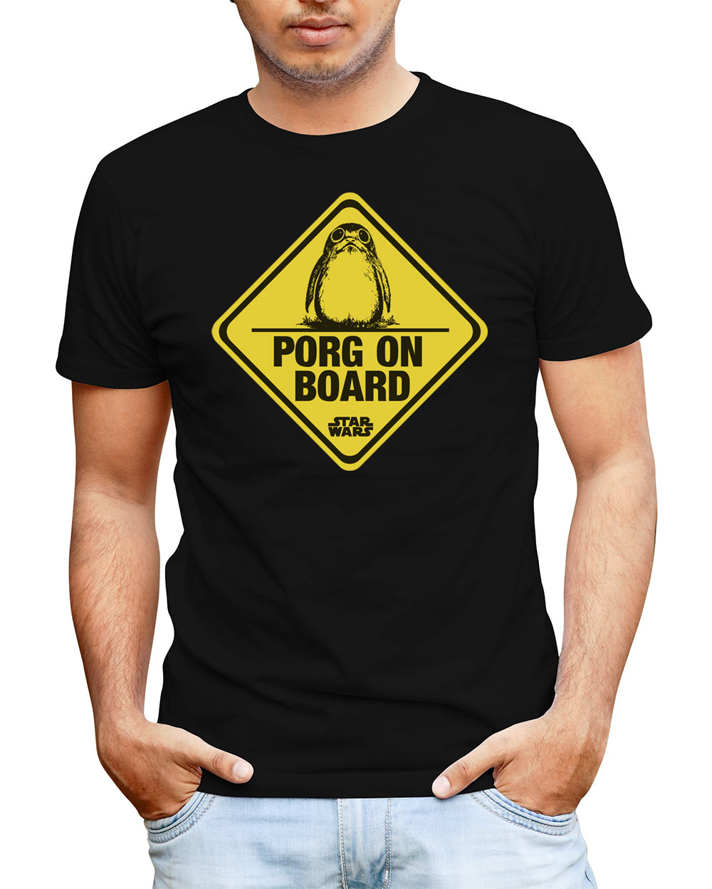 Camiseta Star Wars Episodio VIII. Porg on Board
