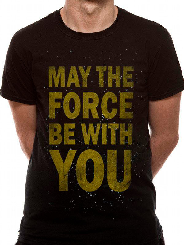 Camiseta Star Wars May The Force Be With You