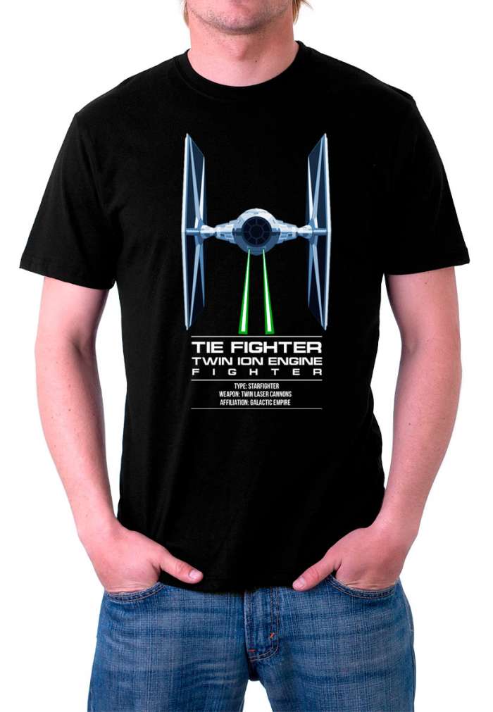 Camiseta Star Wars caza TIE Fighter