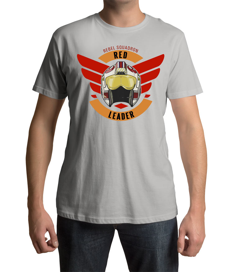 Camiseta Star Wars red leader