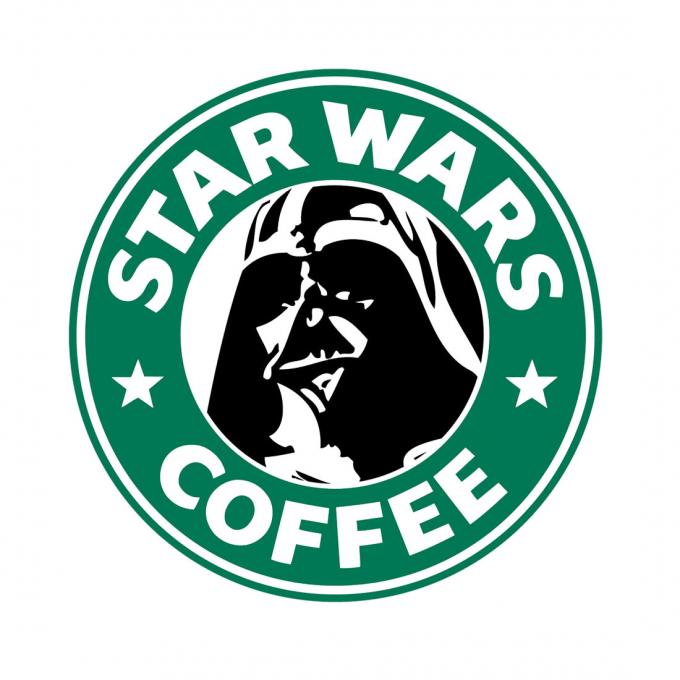 Camiseta Star Wars. Darth Vader Coffe
