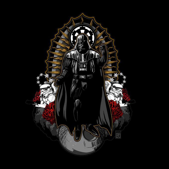 Camiseta Star Wars. Darth Vader como Eddard Stark