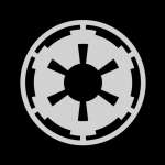 Camiseta Star Wars. Logo Imperio Galáctico