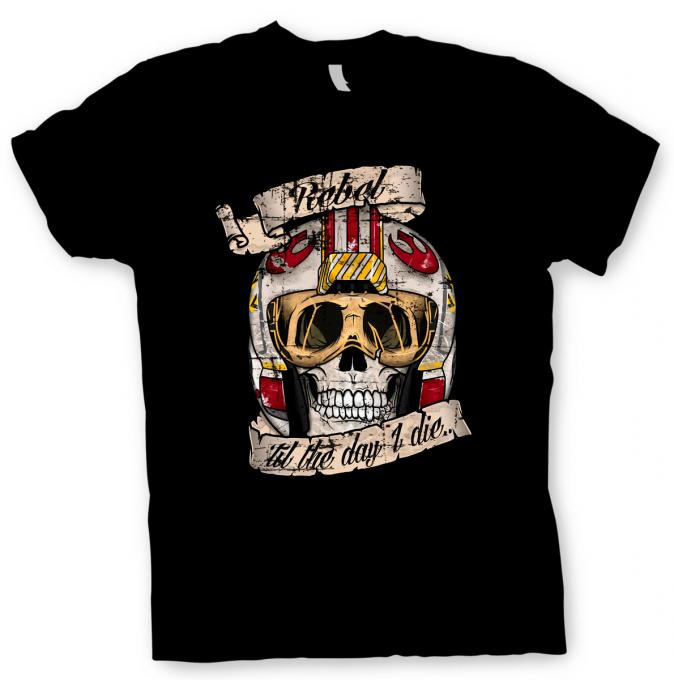 Camiseta Star Wars. Rebelde