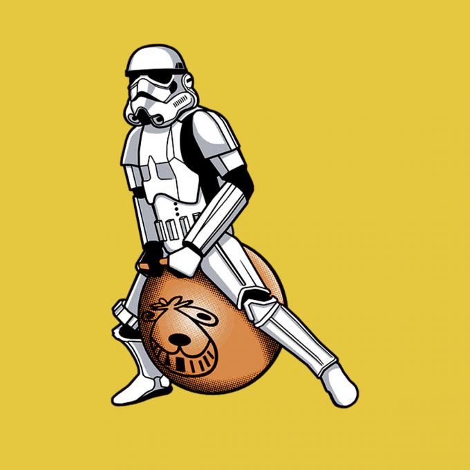 Camiseta Star Wars. Stormtrooper ball