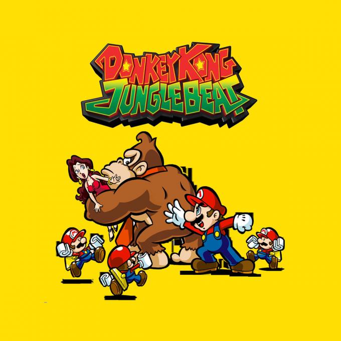 Camiseta Super Mario Bros. Donkey Kong