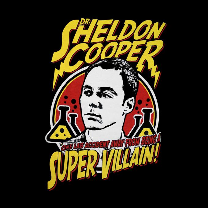 Camiseta The Big Bang Theory. Sheldon Cooper