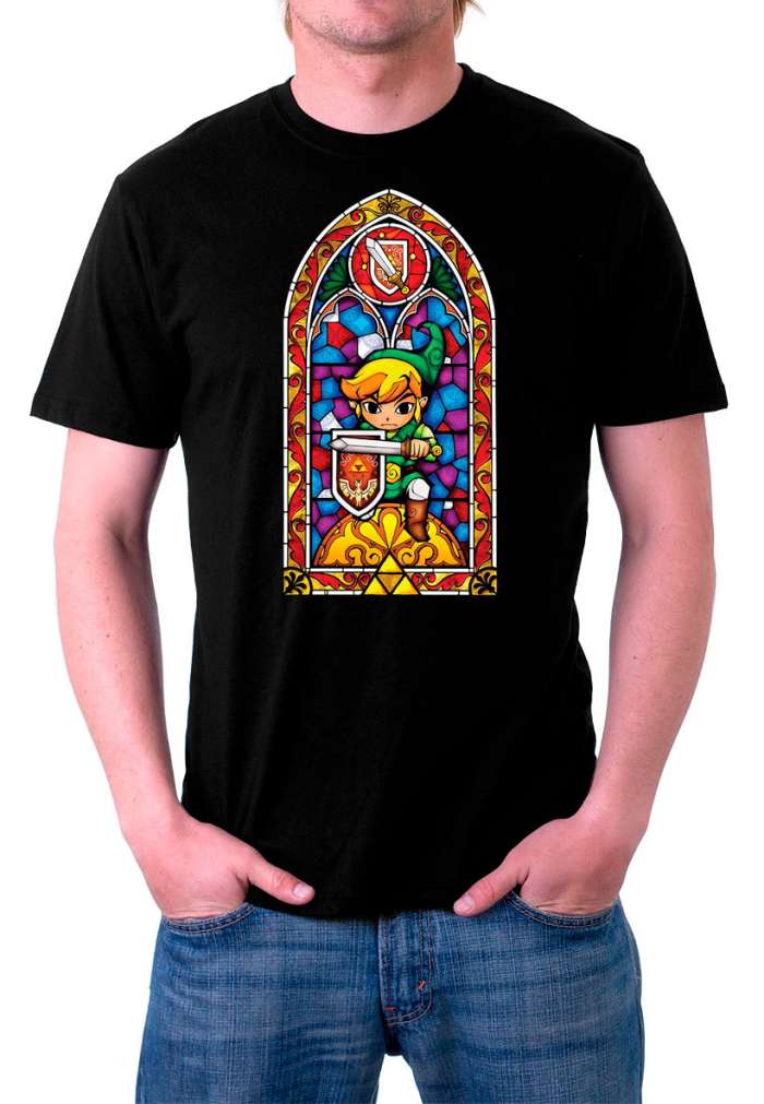Camiseta The Legend of Zelda: The Wind Waker. Modelo 3