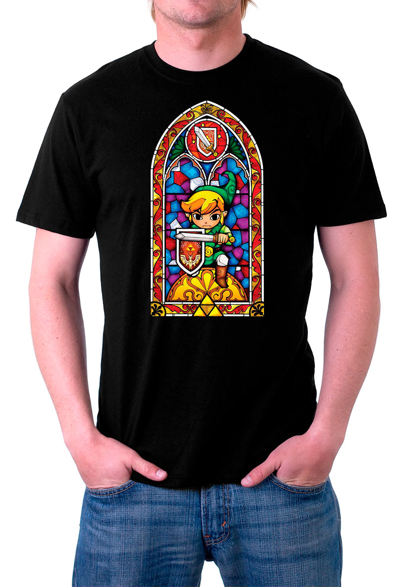 Camiseta The Legend of Zelda: The Wind Waker. Modelo 3