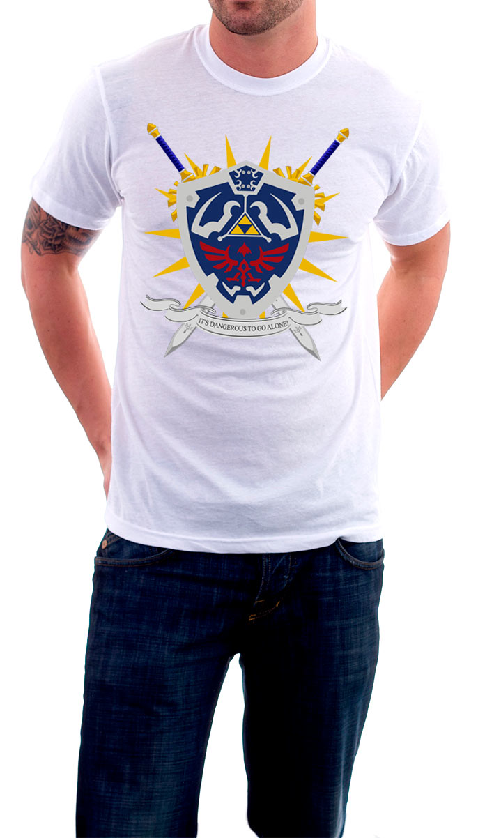 Camiseta The Legend of Zelda escudo