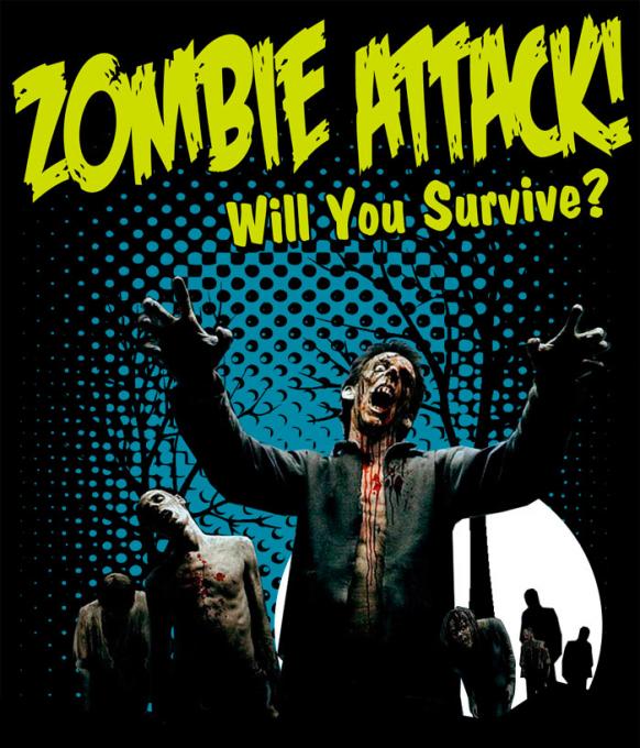 Camiseta The Walking Dead. Zombies