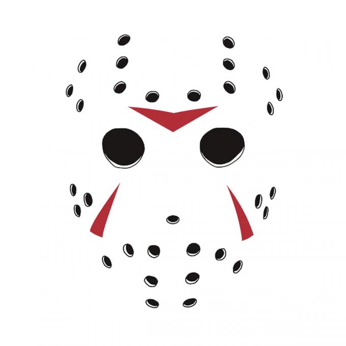 Camiseta Viernes 13. Máscara Jason