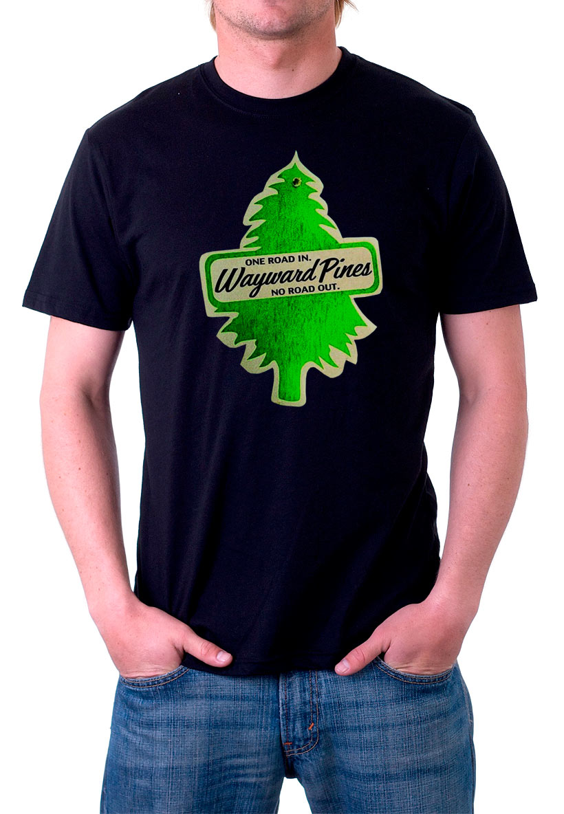 Camiseta Wayward Pines ambientador coche