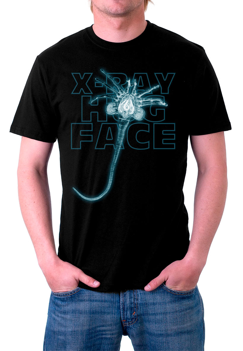 Camiseta X-Ray. Alien